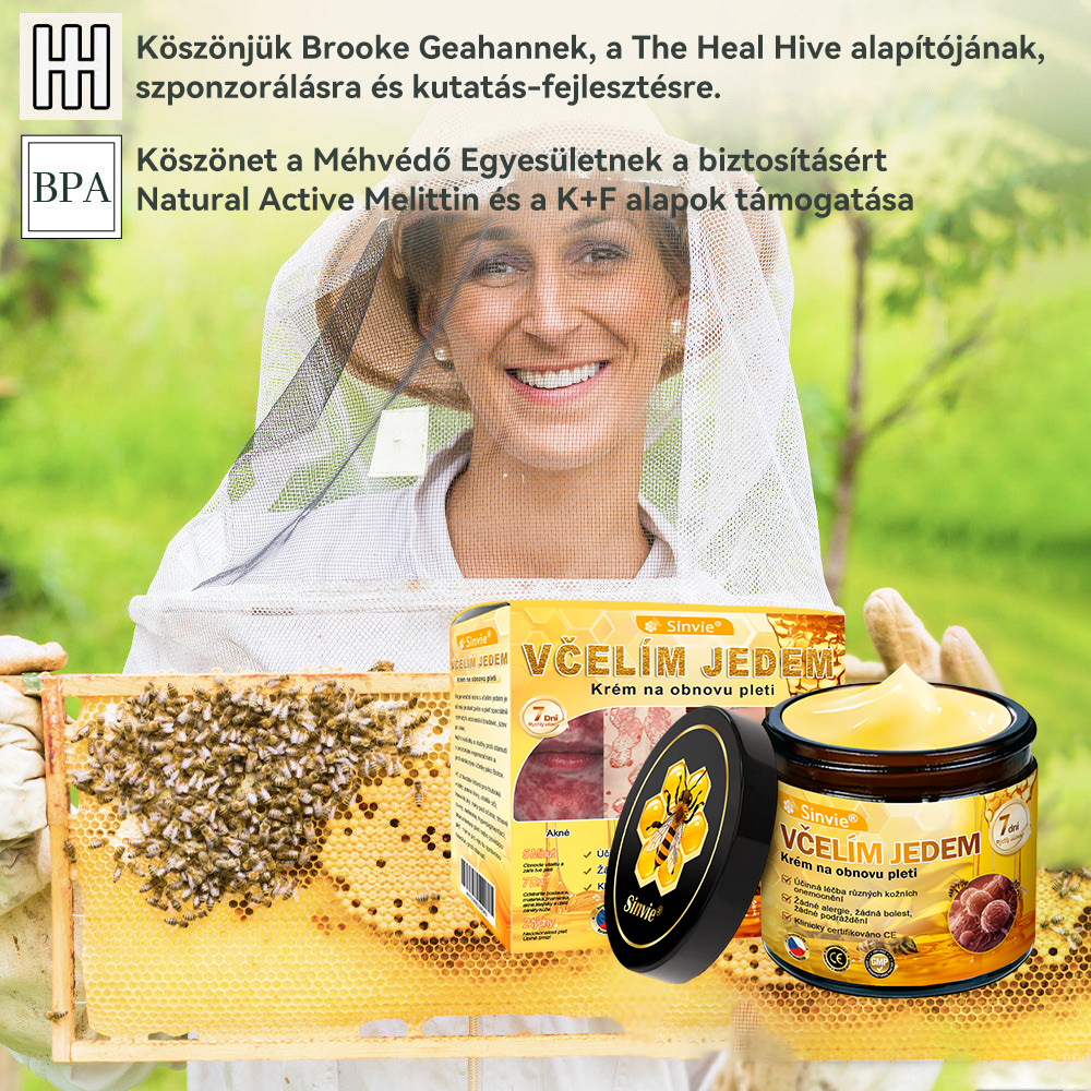 🐝 Sinvie® Krém na obnovu pleti s včelím jedem(👨‍⚕‍CE schváleno)👍✅